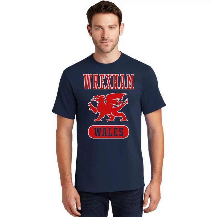 Great Gift Vintage Retro Faded Wales Flag Welsh Pride Tall T-Shirt