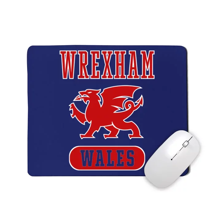 Great Gift Vintage Retro Faded Wales Flag Welsh Pride Mousepad