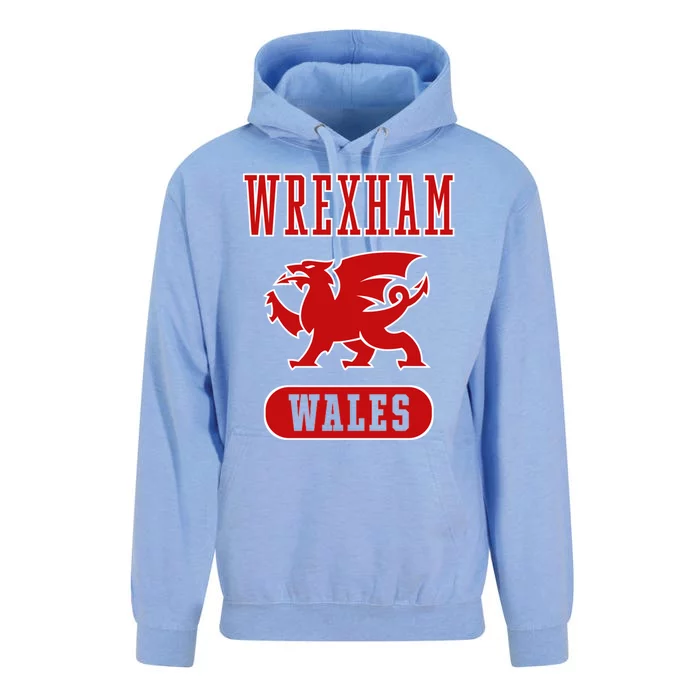 Great Gift Vintage Retro Faded Wales Flag Welsh Pride Unisex Surf Hoodie