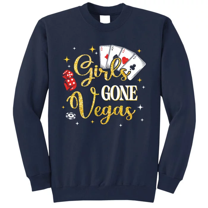 Girl Gone Vegas Birthday Party Las Vegas Trip Bday Wo Tall Sweatshirt