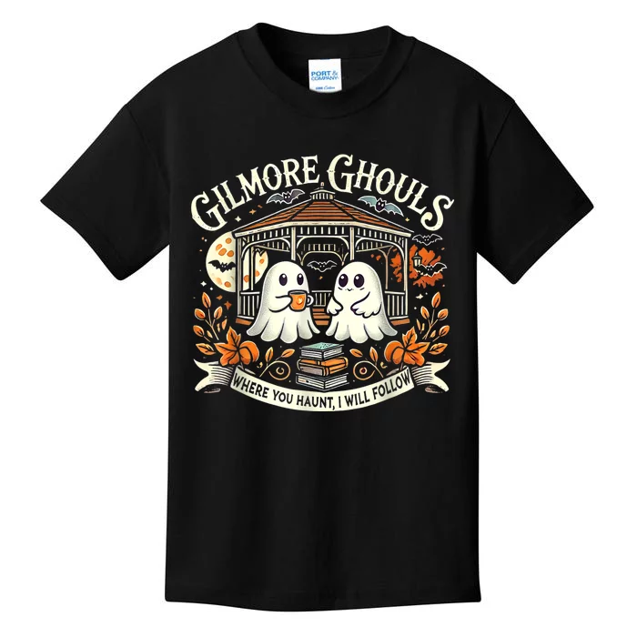 Gilmore Ghouls Where You Haunt I Will Follow Kids T-Shirt