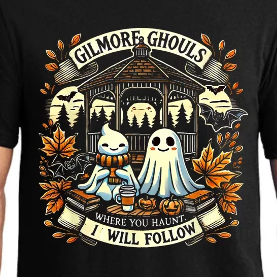 Gilmore Ghouls Where You Haunt I Will Follow Apparel Pajama Set