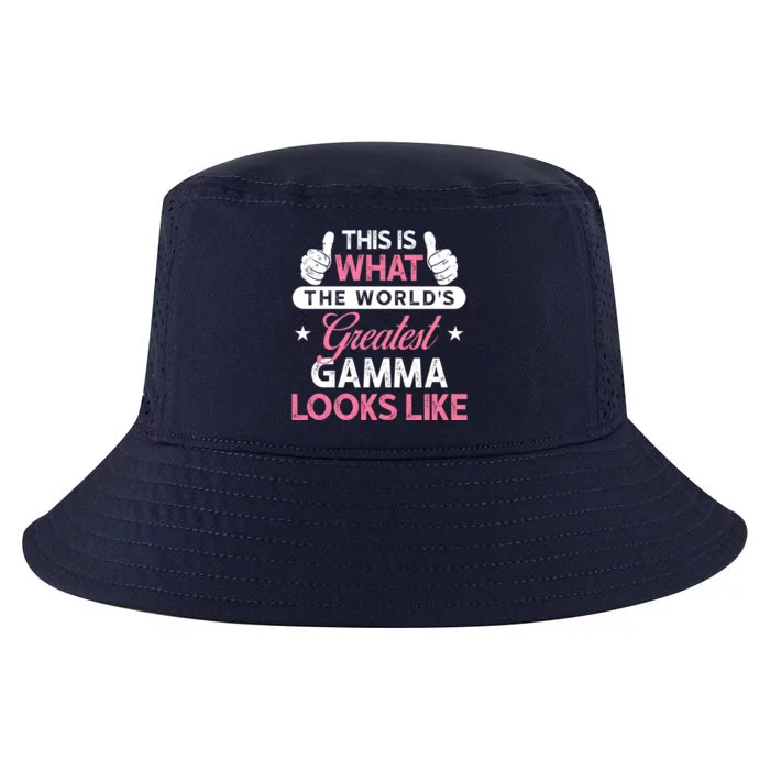 Gamma Gift: WorldS Greatest Gamma Cute Gift Cool Comfort Performance Bucket Hat