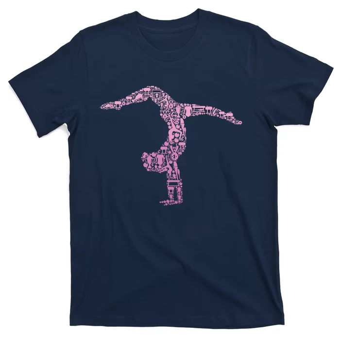 Gymnastics Gymnast Women Girl T-Shirt