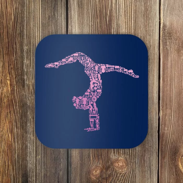 Gymnastics Gymnast Women Girl Coaster