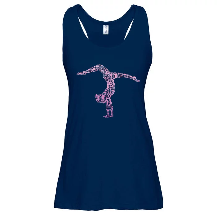 Gymnastics Gymnast Women Girl Ladies Essential Flowy Tank