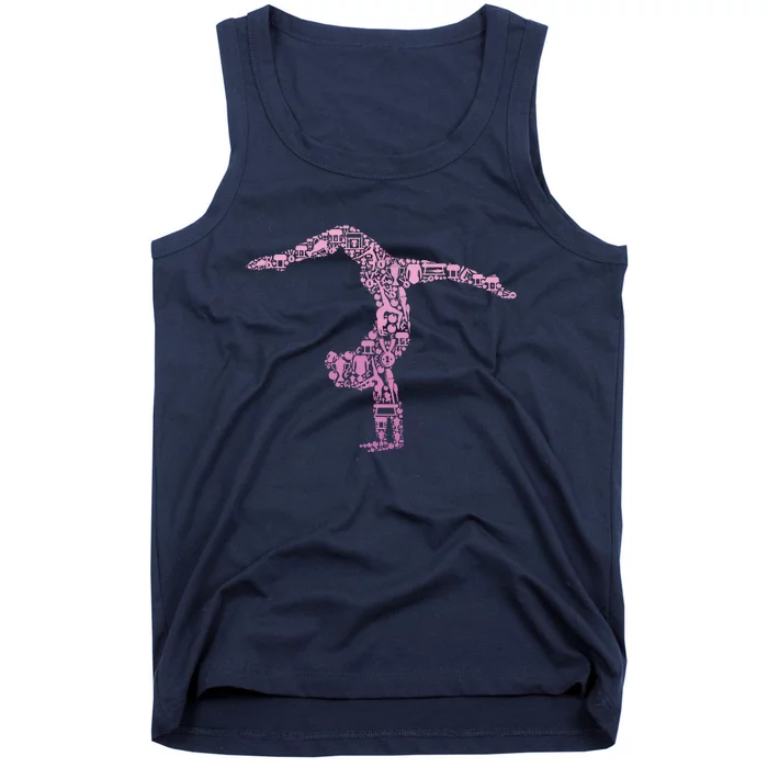 Gymnastics Gymnast Women Girl Tank Top