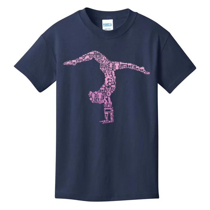 Gymnastics Gymnast Women Girl Kids T-Shirt