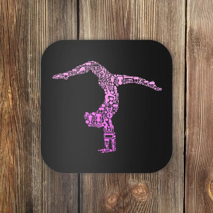 Gymnastics Gymnast Women Kids Coaster