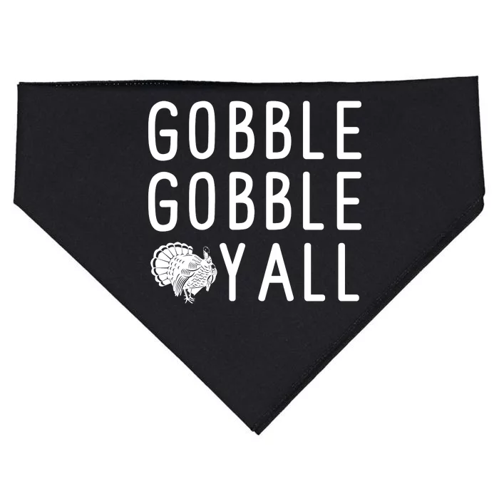 Gobble Gobble Yall USA-Made Doggie Bandana