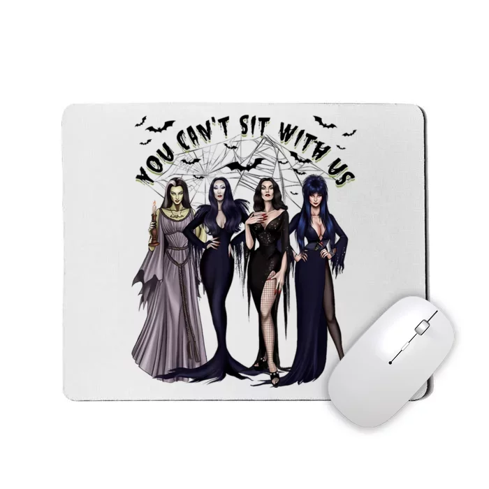 Ghoul Gang You CanT Sit With Us Goth Graphic Halloween Mousepad