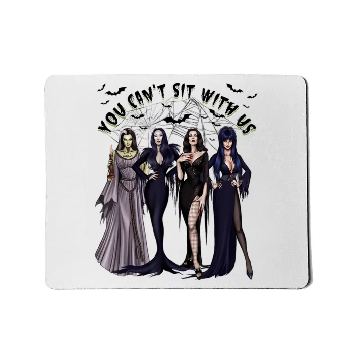 Ghoul Gang You CanT Sit With Us Goth Graphic Halloween Mousepad