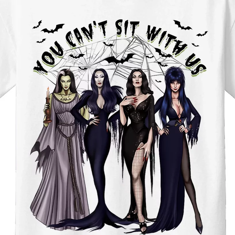 Ghoul Gang You CanT Sit With Us Goth Graphic Halloween Kids T-Shirt