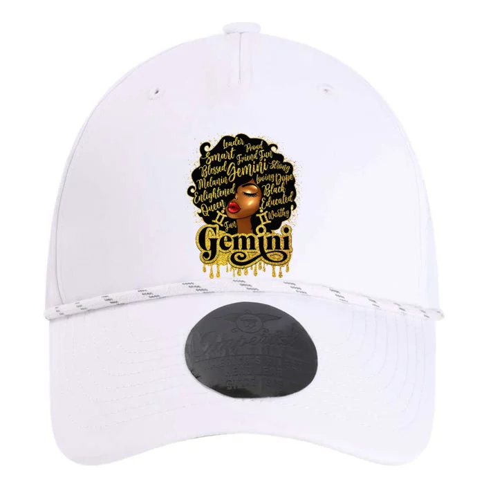 Gemini Girl Zodiac Sign Birthday Queen Afro Black Performance The Dyno Cap