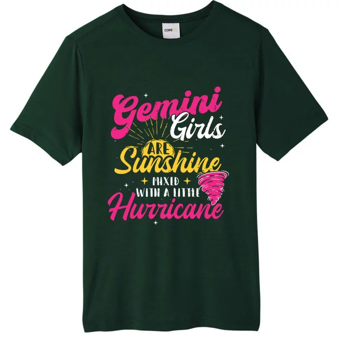 Gemini Girl Zodiac Sign Horoscope Astrology Lover ChromaSoft Performance T-Shirt