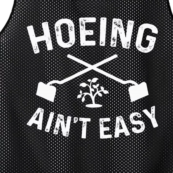 Gardening Hoeing AinT Easy Mesh Reversible Basketball Jersey Tank