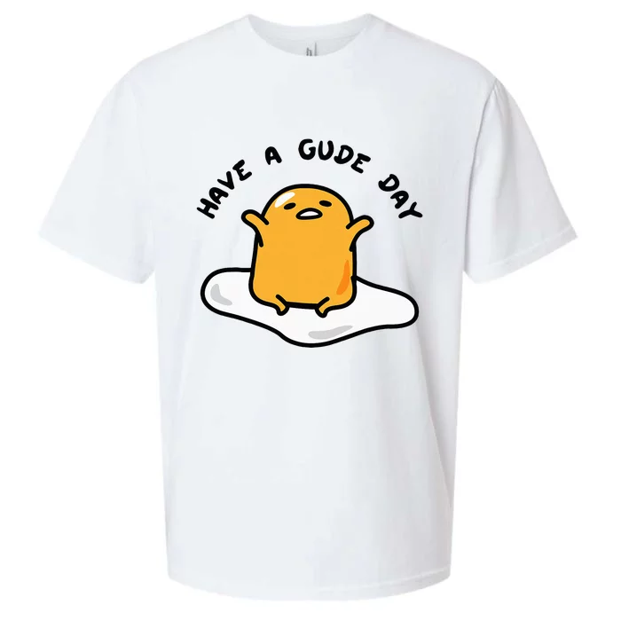 Gudetama Have A Gude Day Good Day Sueded Cloud Jersey T-Shirt