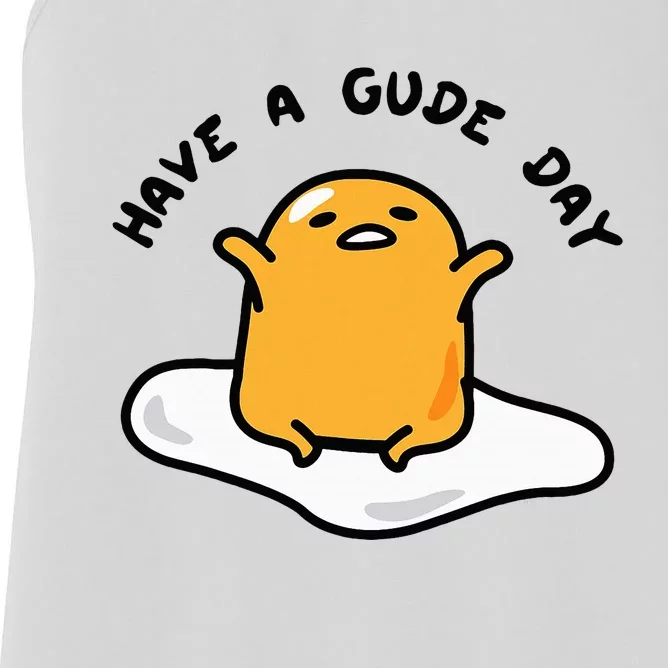 Gudetama Have A Gude Day Good Day Women's Racerback Tank