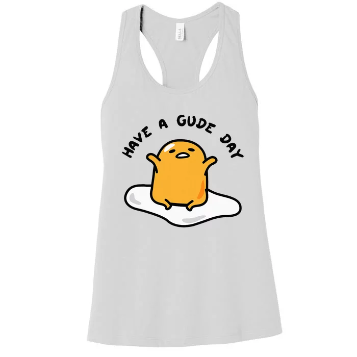 Gudetama Have A Gude Day Good Day Women's Racerback Tank