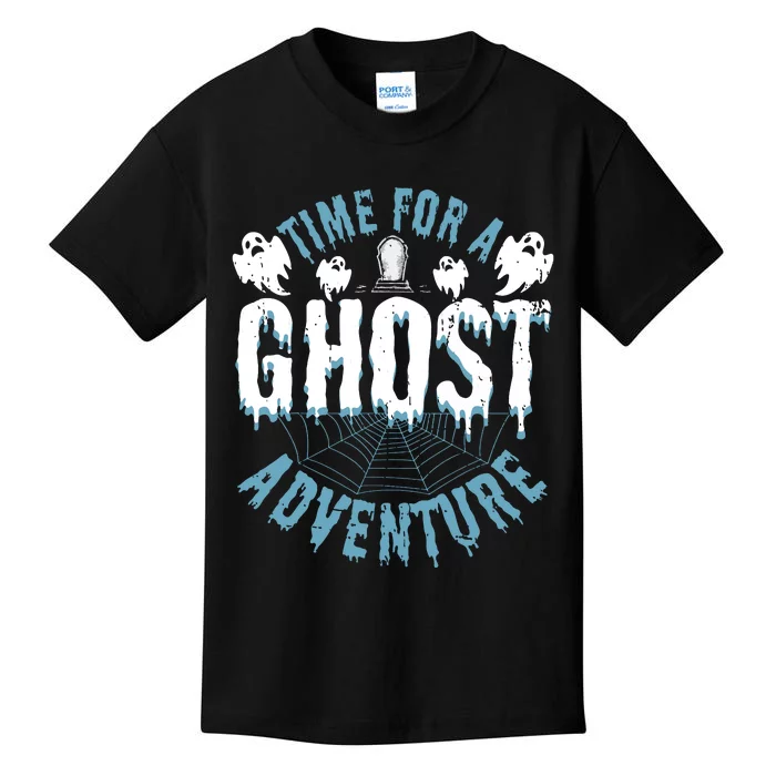 Ghost Hunting Adventures Quote For Paranormal Investigator Kids T-Shirt