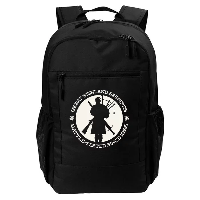 Great Highland Bagpipes Battle Tested Since 1396 Daily Commute Backpack