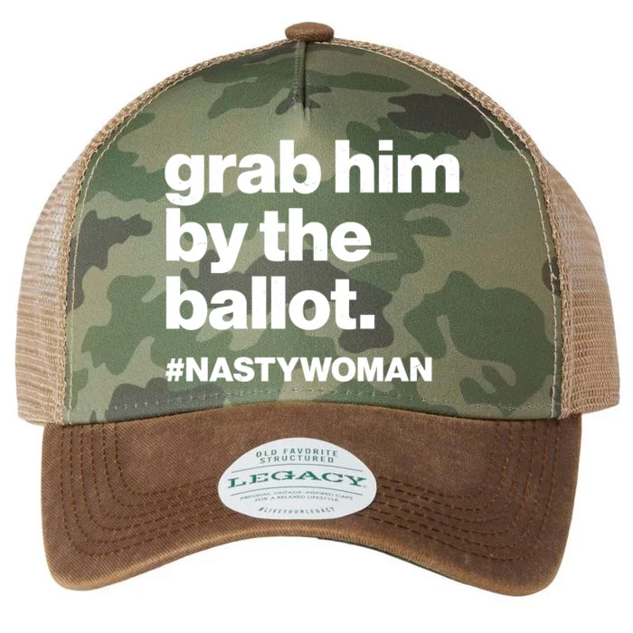 Grab Him By The Ballot #Nastywoman Legacy Tie Dye Trucker Hat