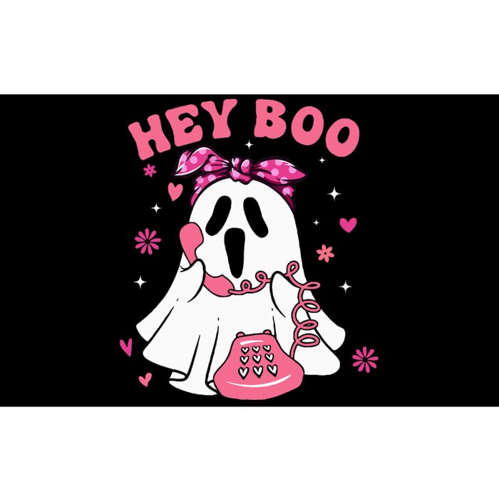 Groovy Hey Boo Cute Ghost Funny Halloween Bumper Sticker