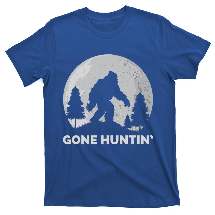 Gone Hunting Bigfoot Real Bigfoot Sasquatch Gift T-Shirt