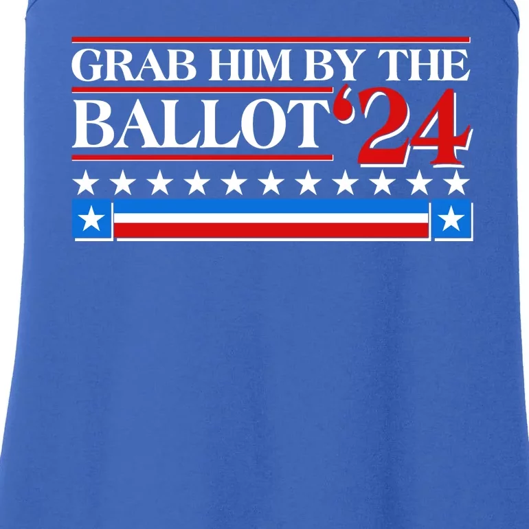 Grab Him By The Ballot 2024 Ladies Essential Tank