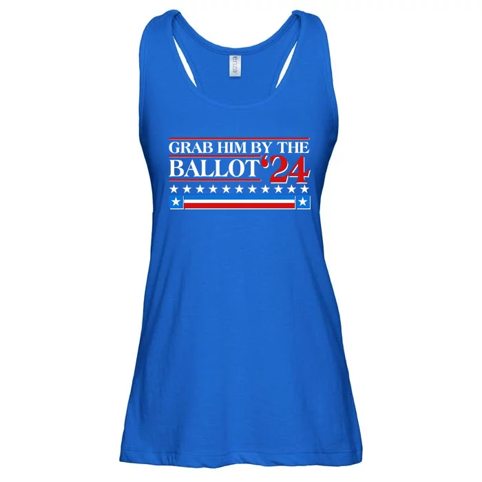 Grab Him By The Ballot 2024 Ladies Essential Flowy Tank