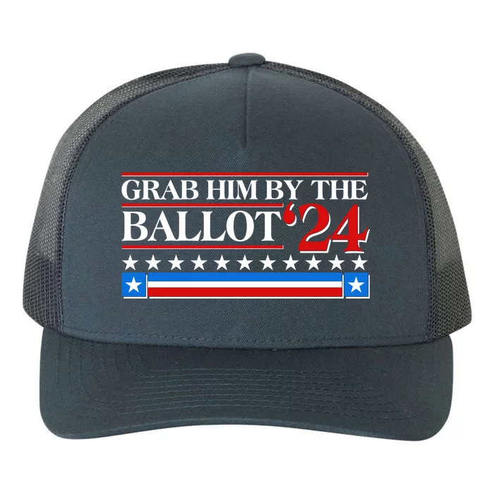 Grab Him By The Ballot 2024 Yupoong Adult 5-Panel Trucker Hat