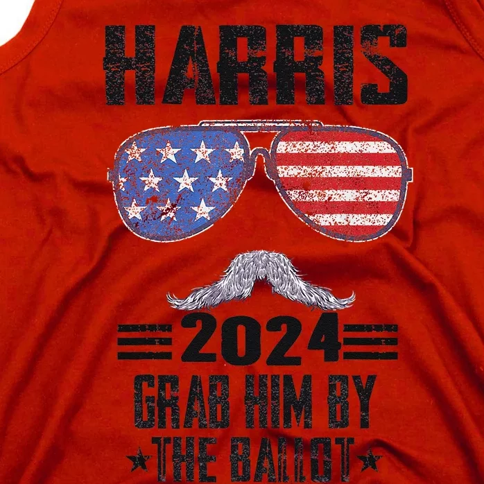 Grab Him By The Ballot Kamala Harris For President 2024 Tank Top