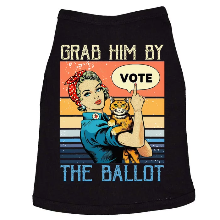 Grab Him By The Ballot Doggie Tank