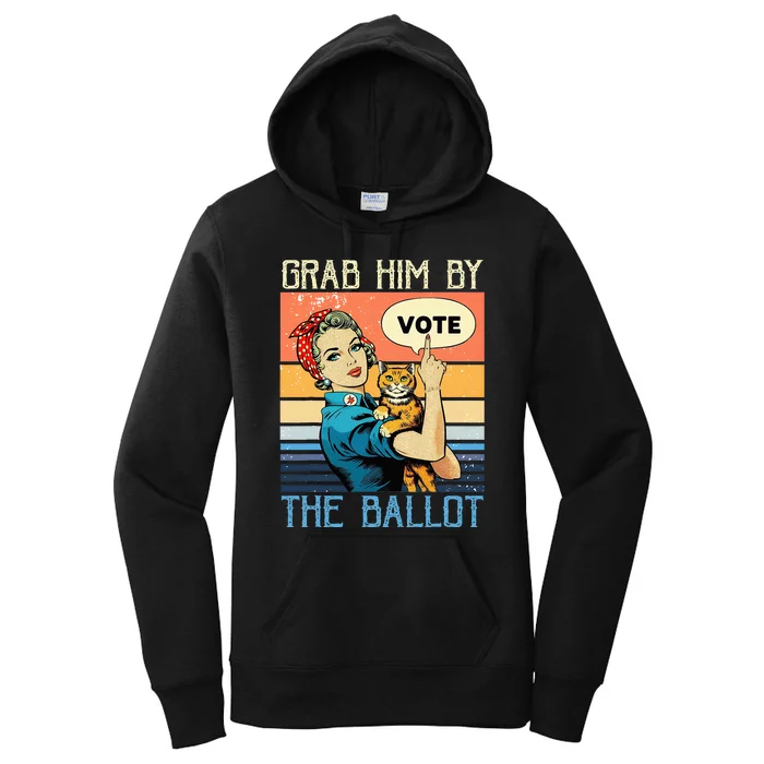 Grab Him By The Ballot Women's Pullover Hoodie