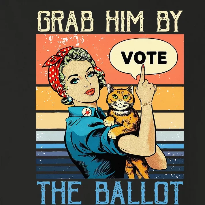 Grab Him By The Ballot Toddler Long Sleeve Shirt