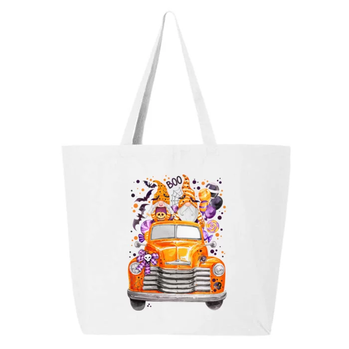 Gnome Halloween Boo Truck 25L Jumbo Tote