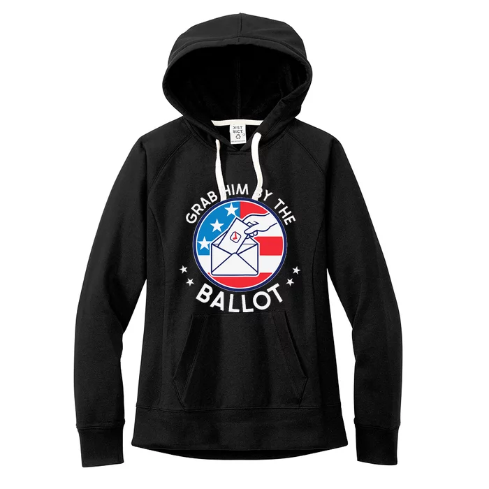 Grab Him By The Ballot Women's Fleece Hoodie