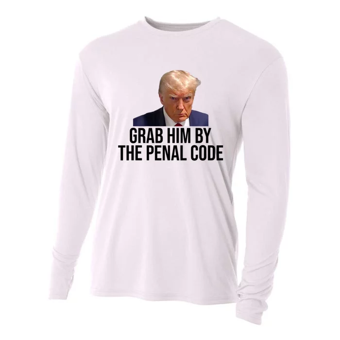 Grab Him By The Penal Code Cooling Performance Long Sleeve Crew