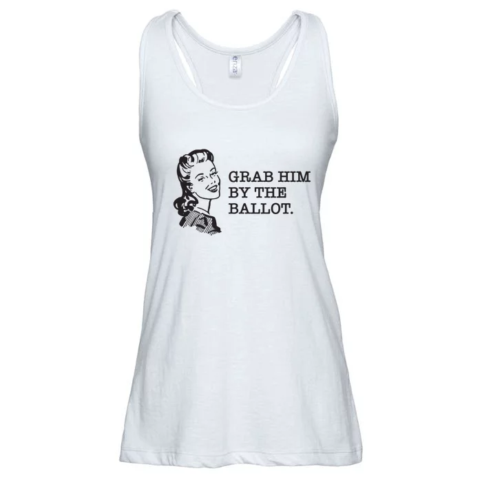 Grab Him By The Ballot Ladies Essential Flowy Tank