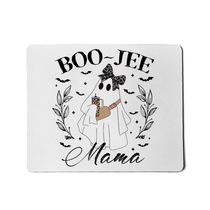 Ghost Halloween Boo Jee Mama Mousepad