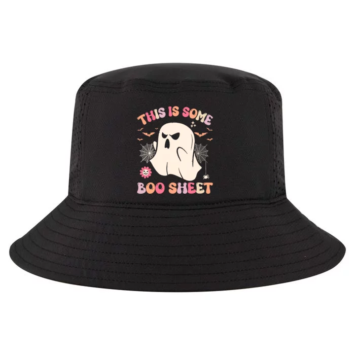 Groovy Halloween Boo Ghost Costume This Is Some Boo Sheet Cool Comfort Performance Bucket Hat