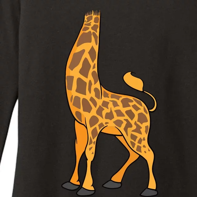 Giraffe Halloween Costume Shirts Cool Animal DressUp Gift Womens CVC Long Sleeve Shirt