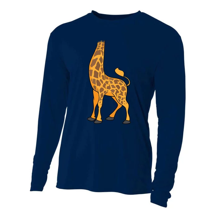 Giraffe Halloween Costume Shirts Cool Animal DressUp Gift Cooling Performance Long Sleeve Crew