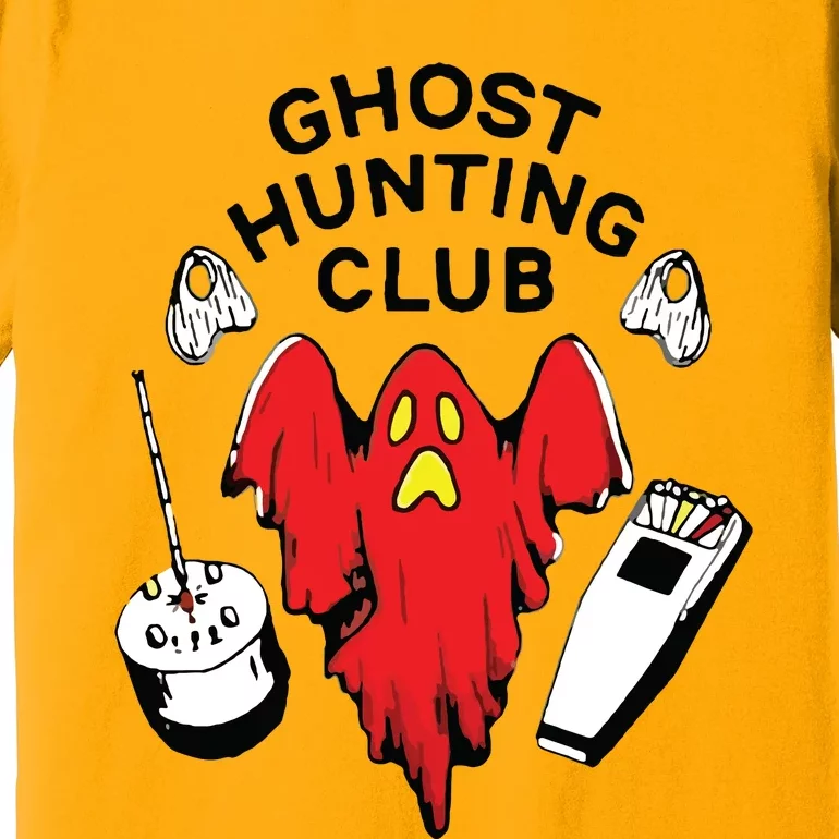 Ghost Hunting Club Funny Premium T-Shirt