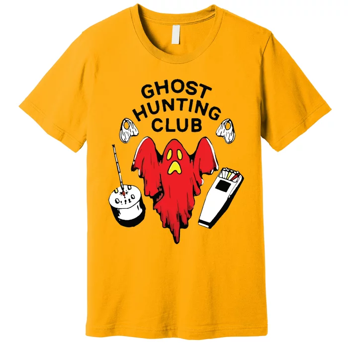 Ghost Hunting Club Funny Premium T-Shirt