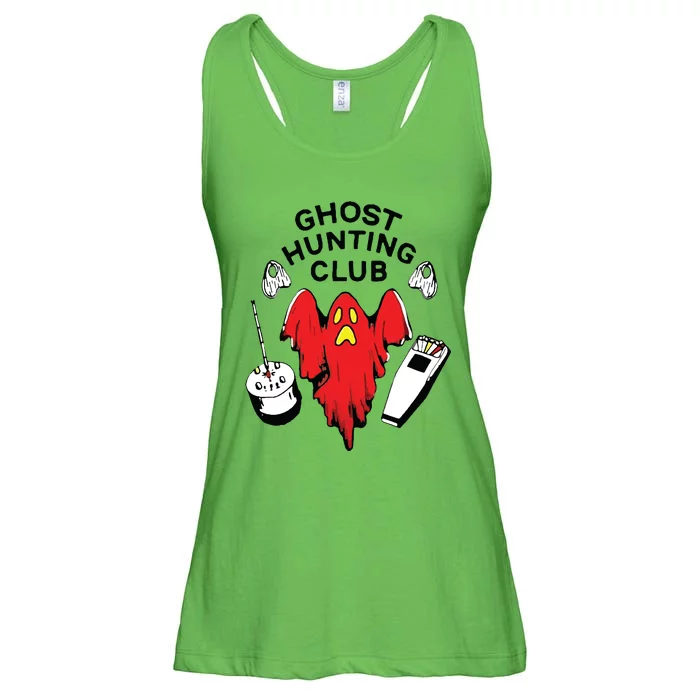 Ghost Hunting Club Funny Ladies Essential Flowy Tank