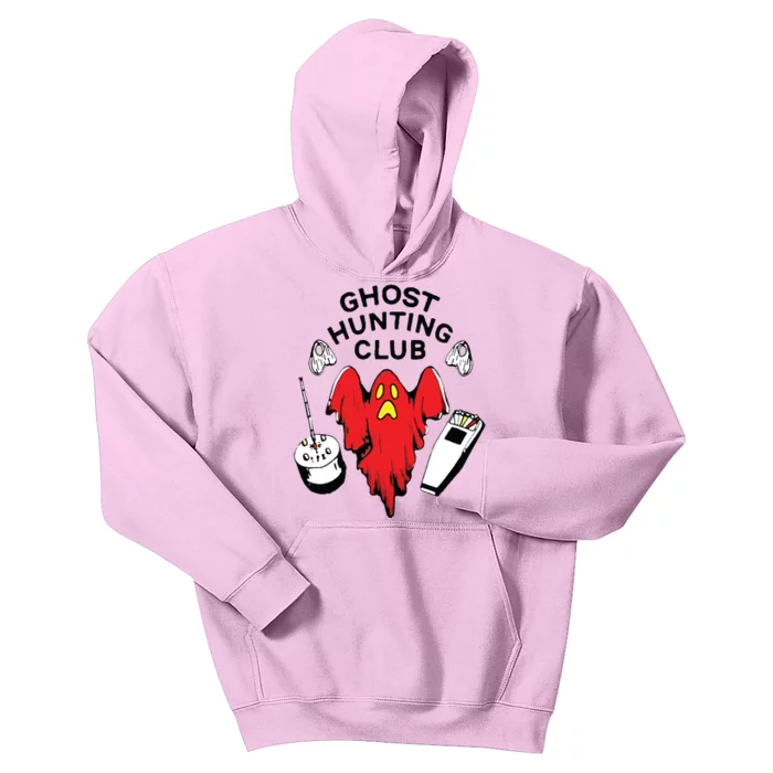 Ghost Hunting Club Funny Kids Hoodie