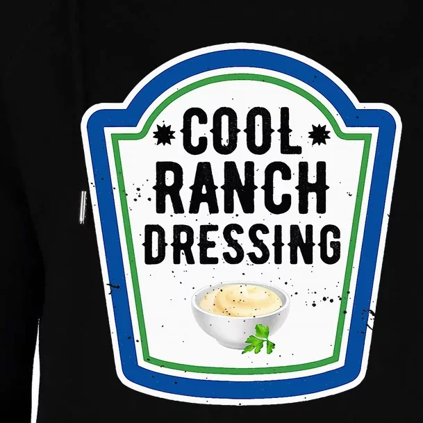 Group Halloween Costume Ranch Dressing Group Condiment Womens Funnel Neck Pullover Hood