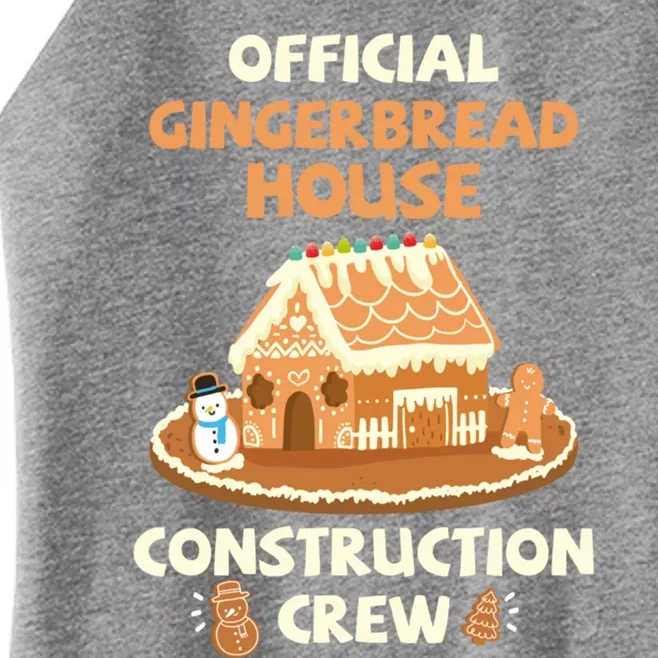 Gingerbread House Construction Crew Cookie Baking Great Gift Women’s Perfect Tri Rocker Tank