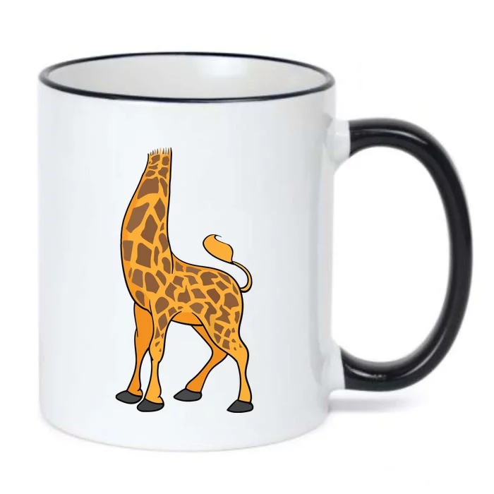 Giraffe Halloween Costume Shirts | Cool Animal DressUp Gift Black Color Changing Mug